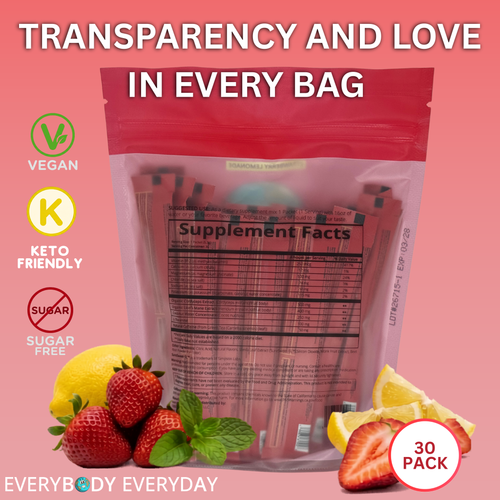 Strawberry Lemonade | Hydration Energy Focus Stick | 30 Pack